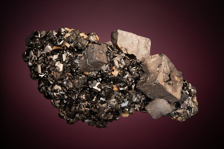 GALENA on SPHALERITE