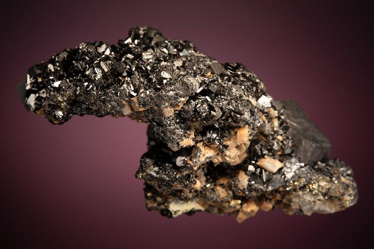 GALENA on SPHALERITE
