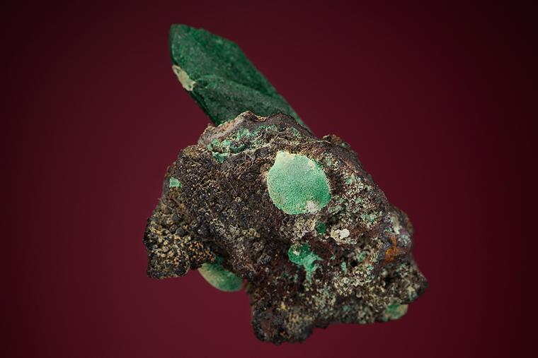 MALACHITE after AZURITE