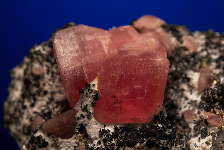 RHODOCHROSITE on SPHALERITE
