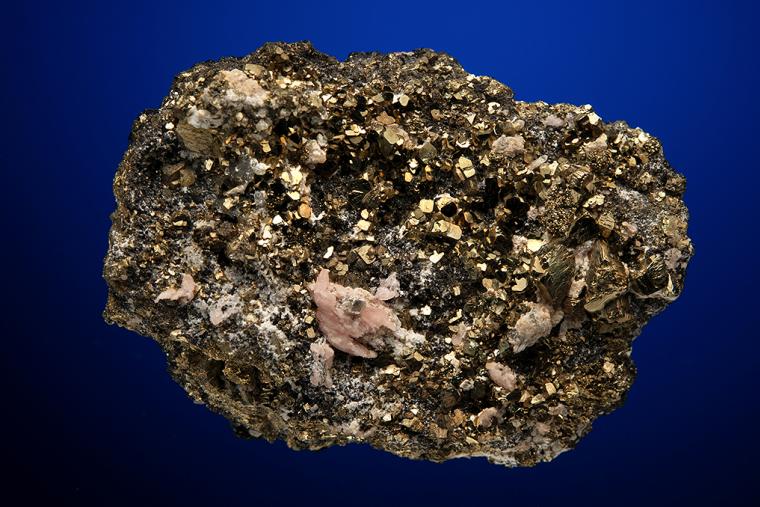 RHODOCHROSITE on SPHALERITE