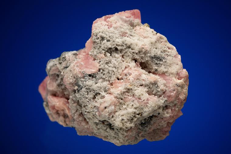 RHODOCHROSITE with FLUORITE