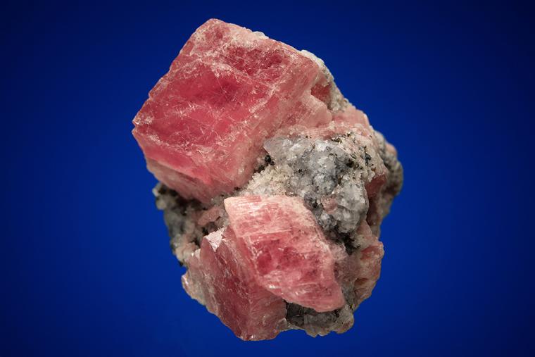 RHODOCHROSITE with FLUORITE