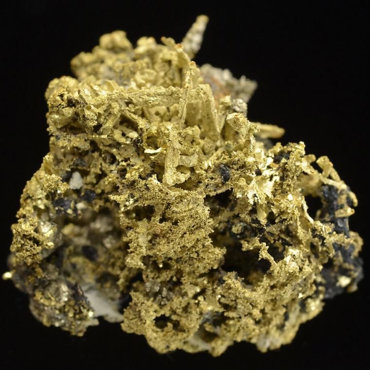 GOLD with PYRITE