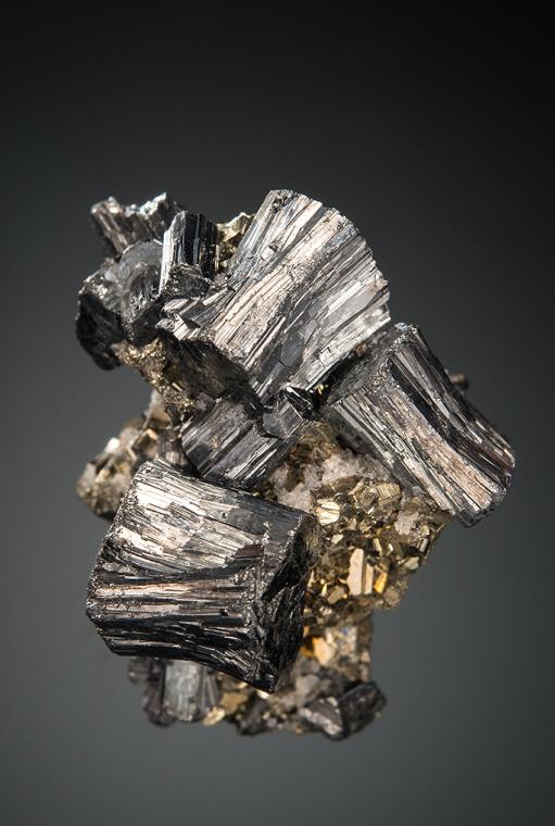 BOURNONITE on PYRITE