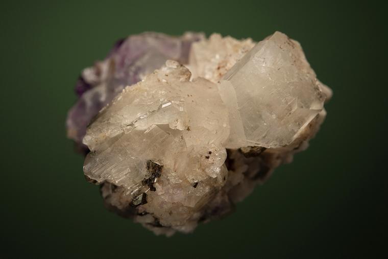 PHENAKITE with FLUORITE