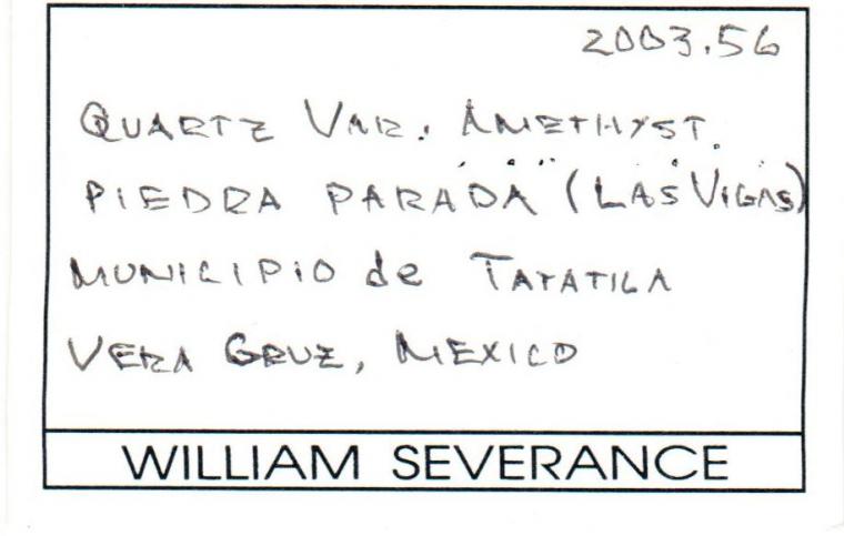 QUARTZ var. Amethyst