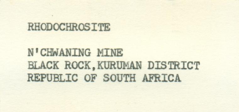 RHODOCHROSITE