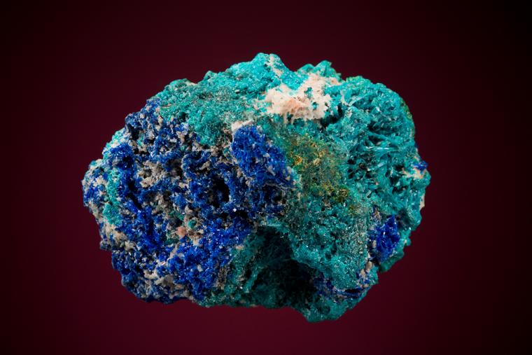 CALEDONITE with DIABOLEITE