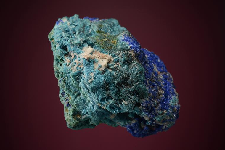 CALEDONITE with DIABOLEITE