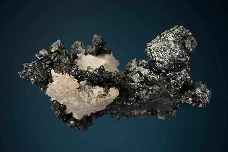 ACANTHITE with QUARTZ