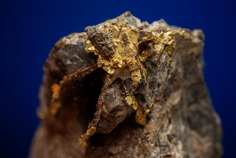 GOLD with SPHALERITE