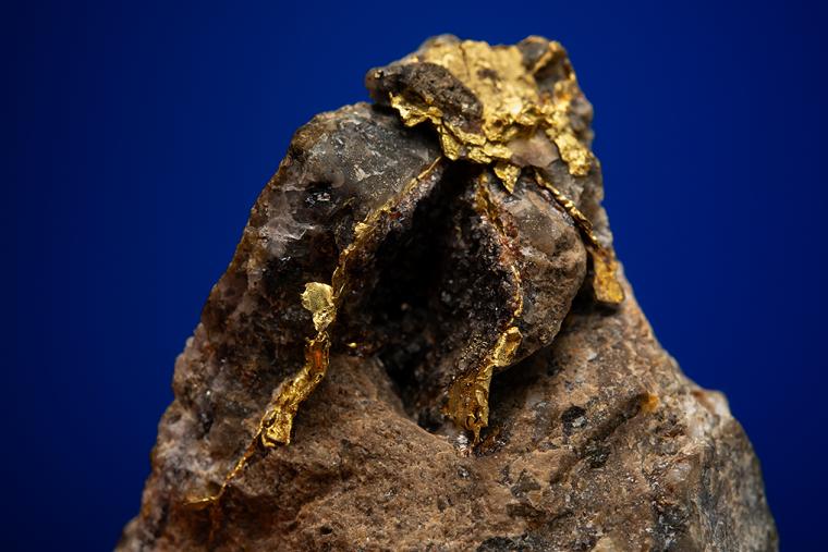 GOLD with SPHALERITE