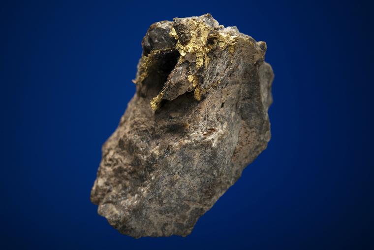 GOLD with SPHALERITE
