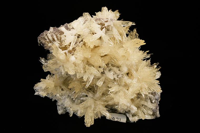 CALCITE on FLUORITE