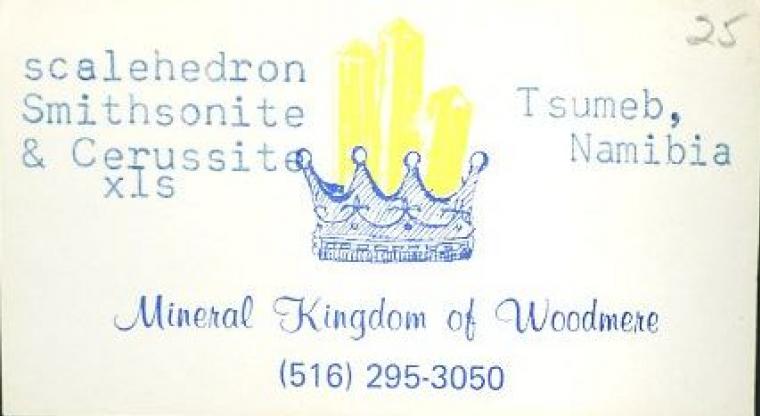 SMITHSONITE with CERUSSITE