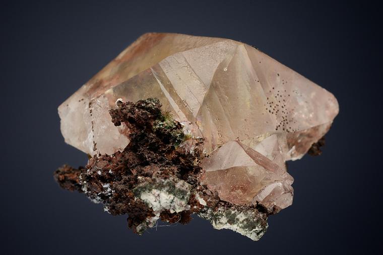 COPPER in CALCITE