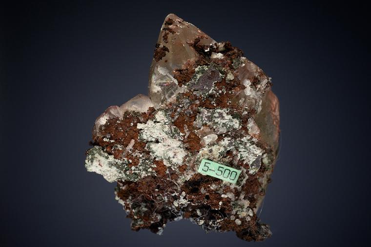 COPPER in CALCITE