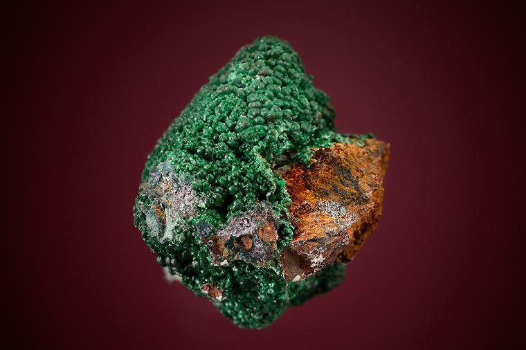 MALACHITE on CUPRITE