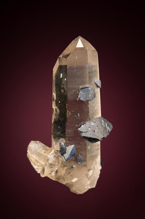 ANATASE on QUARTZ (repaired)