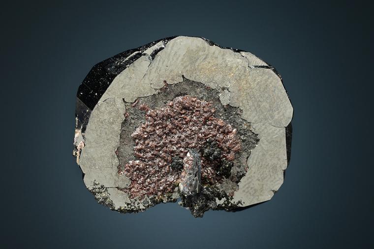 HEMATITE with RUTILE