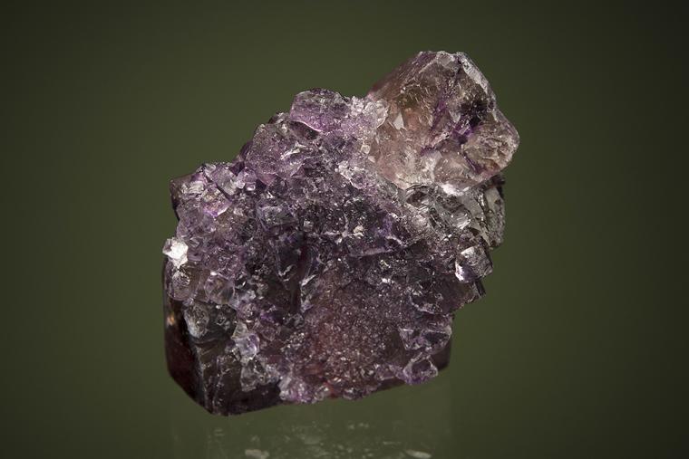FLUORITE with CHALCOPYRITE