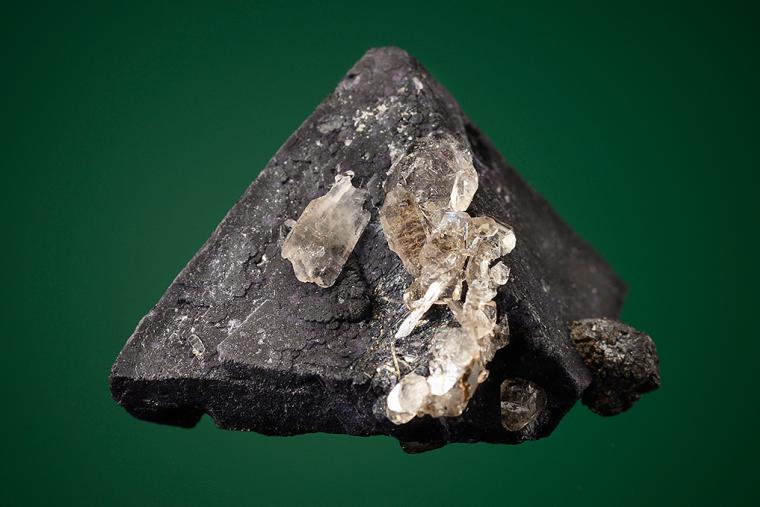 FLUORITE with QUARTZ
