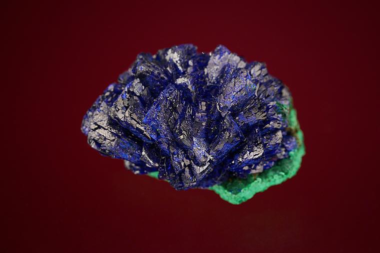 AZURITE on MALACHITE