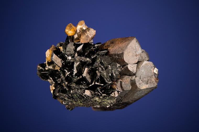 SIDERITE with KULANITE and AUGELITE
