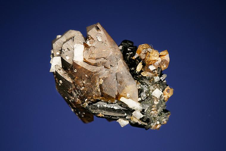 SIDERITE with KULANITE and AUGELITE