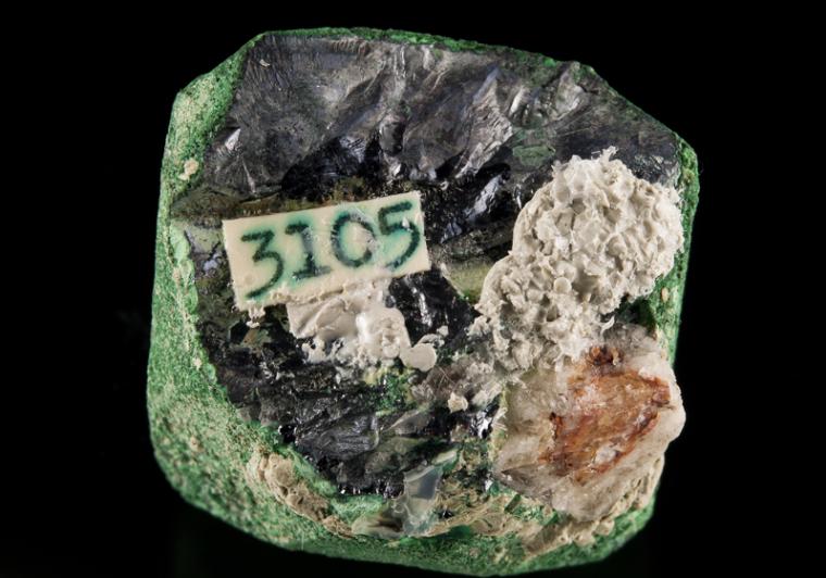 CUPRITE with MALACHITE