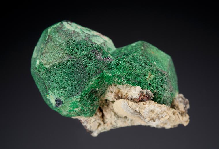 MALACHITE on CUPRITE