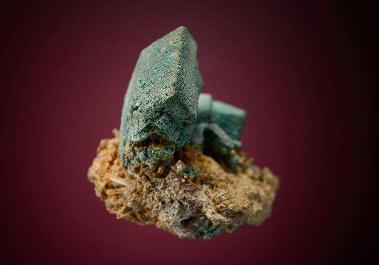 ROSASITE after AZURITE