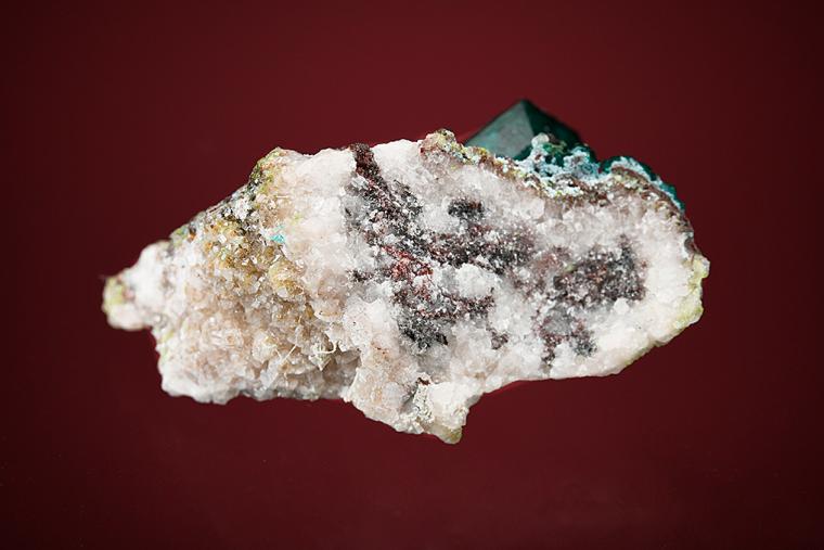 DIOPTASE with PLANCHEITE