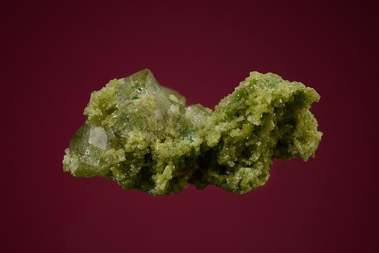GROSSULAR on DIOPSIDE