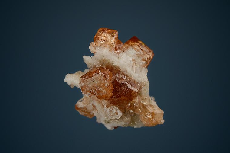 GROSSULAR var. Hessonite with DIOPSIDE