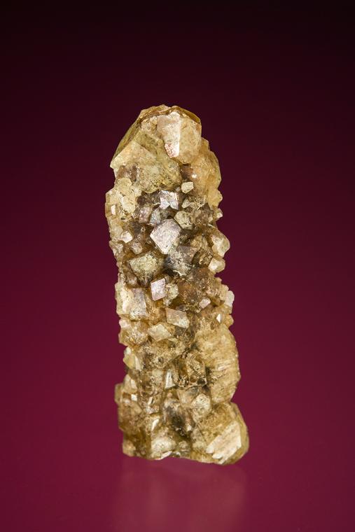 GROSSULAR on DIOPSIDE
