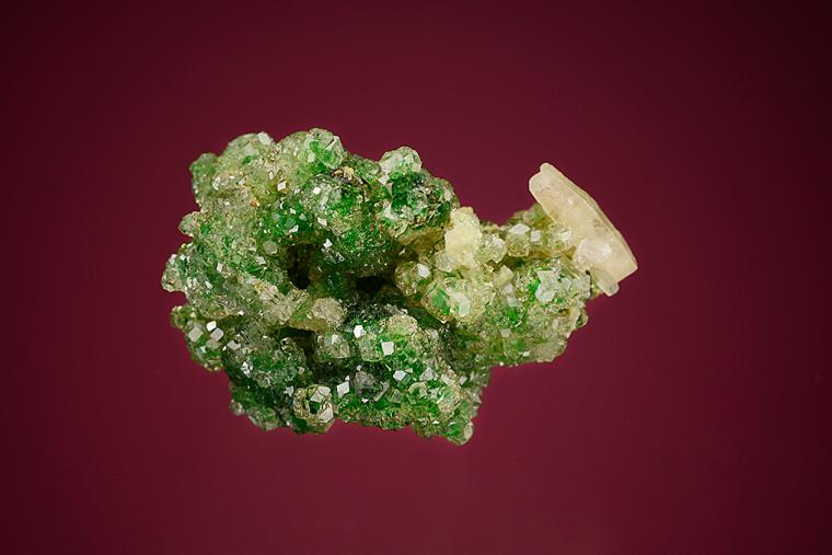 PREHNITE on GROSSULAR