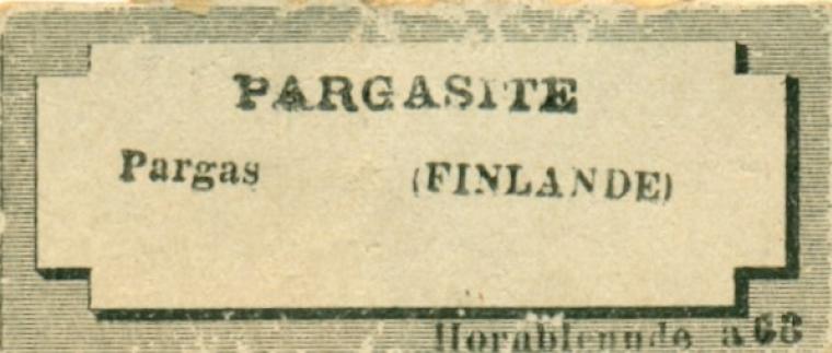 PARGASITE (type locality) (repaired)