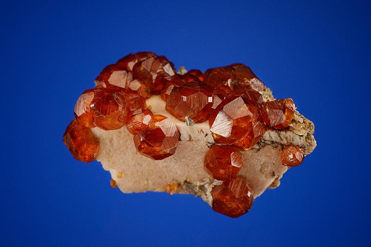 SPESSARTINE on MICROCLINE