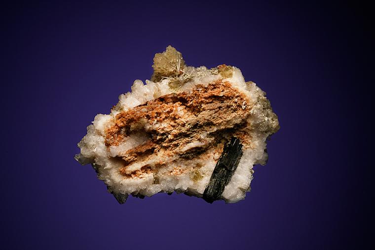 LEIFITE and ELPIDITE on ALBITE