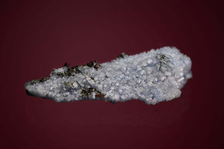 CARLETONITE on PECTOLITE