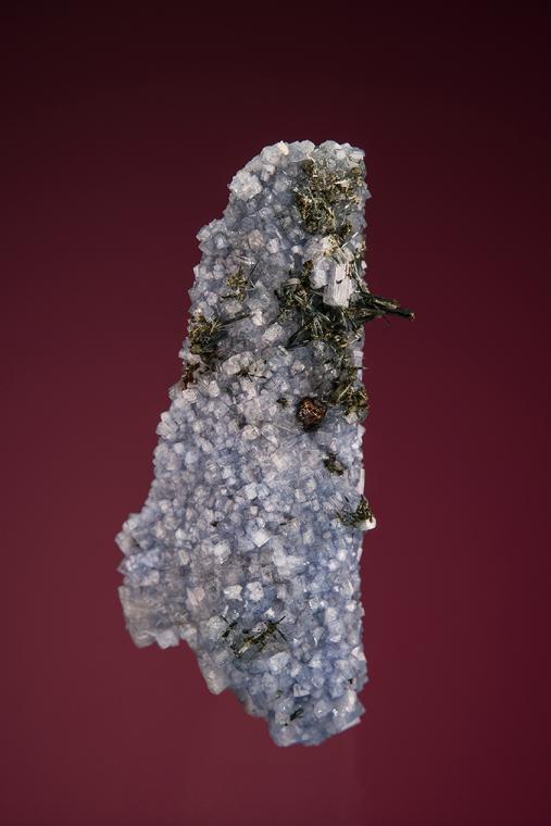 CARLETONITE on PECTOLITE
