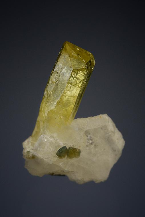 BRAZILIANITE on BERYLLONITE
