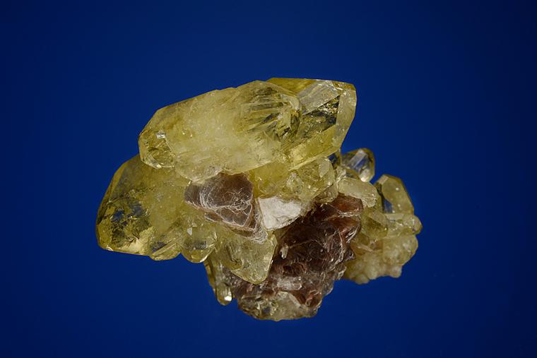 BRAZILIANITE with MUSCOVITE