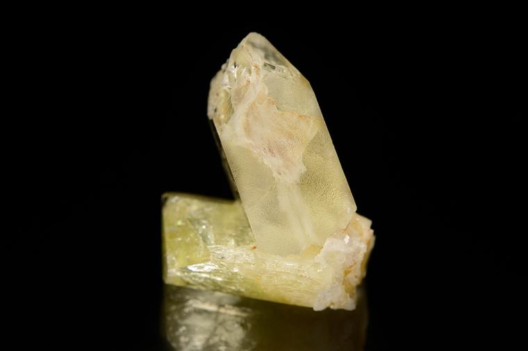 AMBLYGONITE with BRAZILIANITE