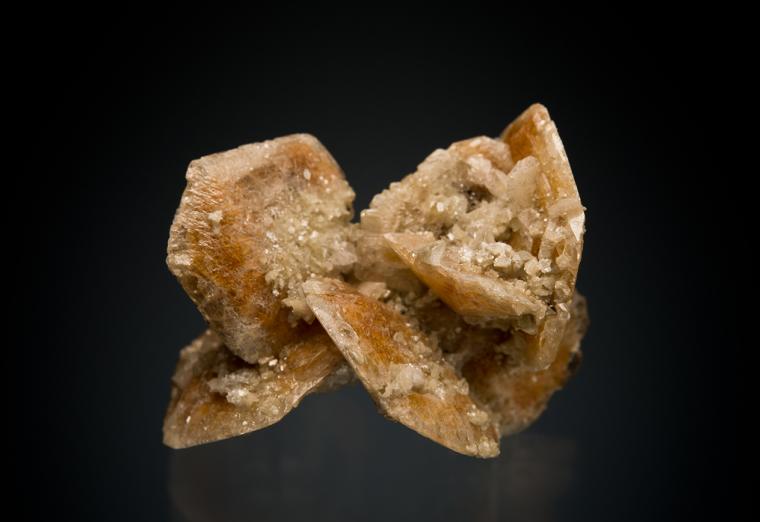 HERDERITE with MUSCOVITE