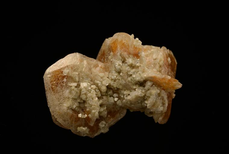 HERDERITE with MUSCOVITE