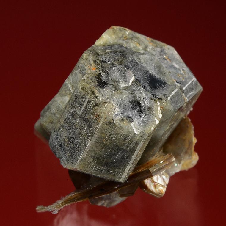 FLUORAPATITE with MUSCOVITE