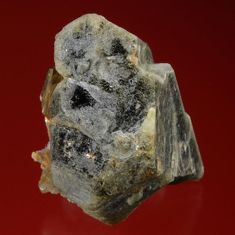 FLUORAPATITE with MUSCOVITE